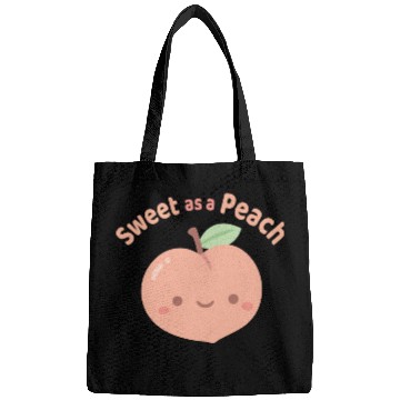 Discover Cute Sweet As A Peach Compliment Bags