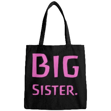 Discover Big Sister Pink - Baby Birth Family Baptism Bags