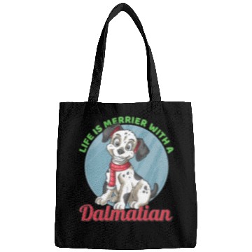 Discover Dalmatian Life's Merrier With A Dalmatian Bags