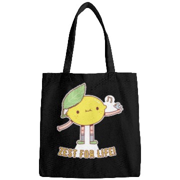Discover Cute Lemon and Bird Zest For Life Bags