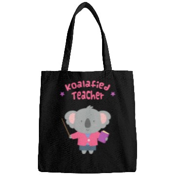 Discover Cute Koalafied Teacher Pun Bags