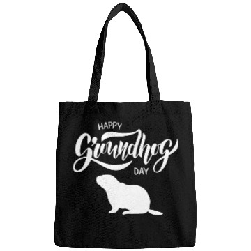 Discover Happy Groundhog Day Bags Funny Groundhog