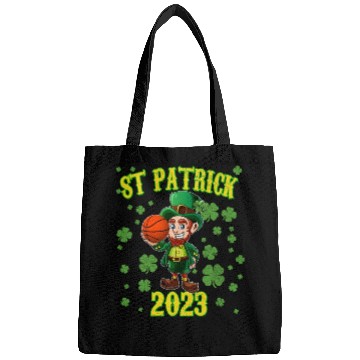 Discover Kids Basketball St Patricks Day Lucky Basketball Bags