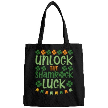 Discover Unlock The Shamrock Luck St. Patrick's Day Vibes Bags