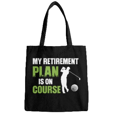 Discover My Retirement Plan Is On Course Golfing Bags