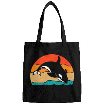 Discover King Orca, Ruler of the Seas Bags