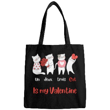 Discover Un Deux Trois Cat is my Valentine Bags