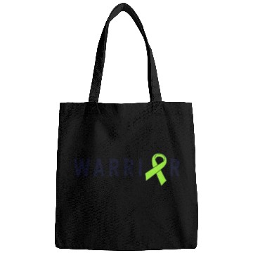 Discover Warrior Lime Green Awareness Ribbon Lyme Disease Bags