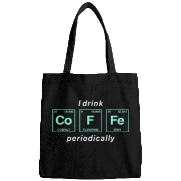 Discover COFFEE - with elements of the periodic table Bags