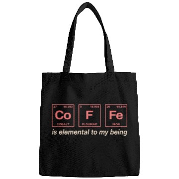 Discover COFFEE - with elements of the periodic table Bags