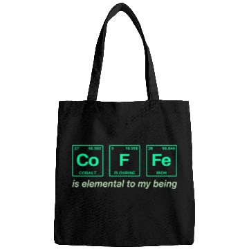 Discover COFFEE - with elements of the periodic table Bags
