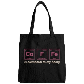 Discover COFFEE - with elements of the periodic table Bags