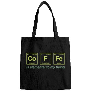 Discover COFFEE - with elements of the periodic table Bags