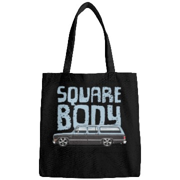 Discover square body Light Blue Bags