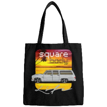 Discover square Light Silver Bags