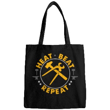 Discover Forging Heat Beat Repeat Iron Worker Blacksmiths Bags