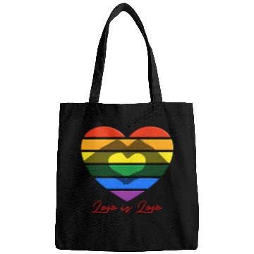 Discover Love is Love Bags
