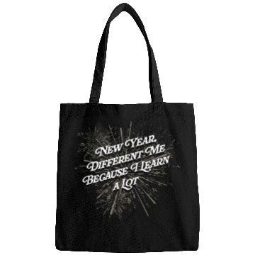 Discover Different Me Because I Learn a Lot Happy New Year Bags