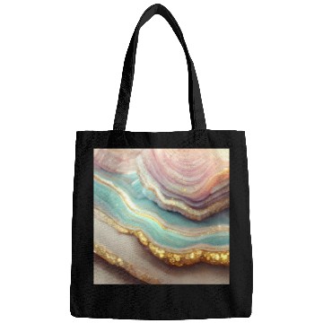 Discover Pastel Agate Geode Stone Bags