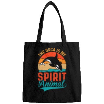 Discover The Orca My Spirit Animal Bags