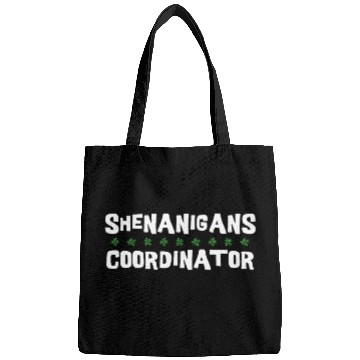 Discover Shenanigans Coordinator Funny St Patricks Day Bags