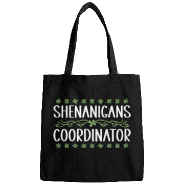 Discover Shenanigans Coordinator Funny St Patricks Day Bags