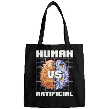Discover Artificial Intelligence Human VS Engineer Robotics Bags