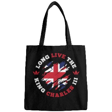 Discover King Charles 3rd British Flag Coronation Bags