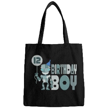Discover Birthday Boy 12 Years Old Bags