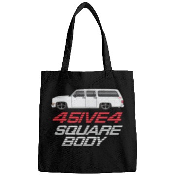 Discover square Frost White Bags