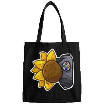 Discover Sunflower Game Controller (MyLittleGaming) Bags
