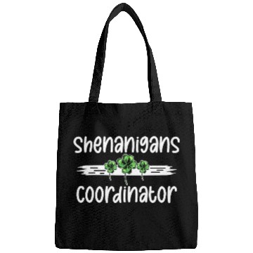 Discover Shenanigans Coordinator Funny St Patricks Day Bags