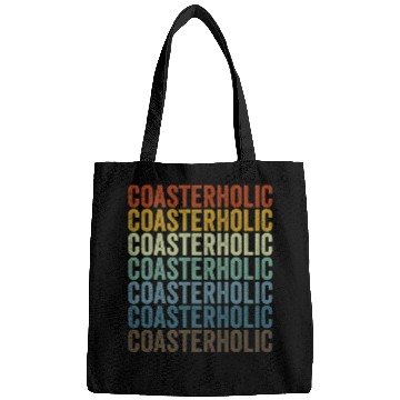 Discover Coasterholic Roller Coaster Lover Bags