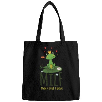 Discover milf man i love frogs Bags