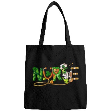 Discover Scrub Top One Lucky Nurse St Patricks Day Bags