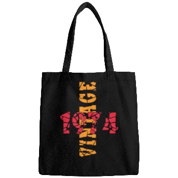 Discover Awesome Since 1974 Birthday Bags