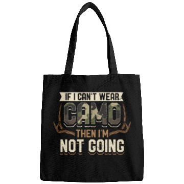 Discover Hunting Camo Hunter Deer Elk Stag Hunt Outdoor Bags