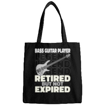 Discover Bass Guitar Bassist Retired Bags