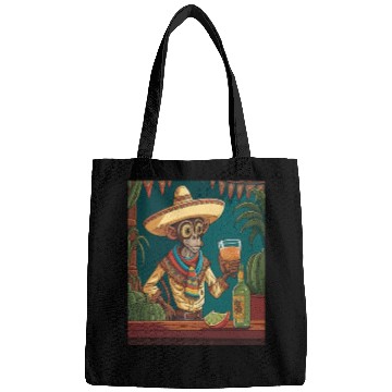Discover Spider Monkey Animal Lovers Mexican Cowboy Spider Bags