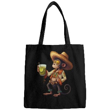 Discover Spider Monkey Animal Lovers Mexican Cowboy Spider Bags