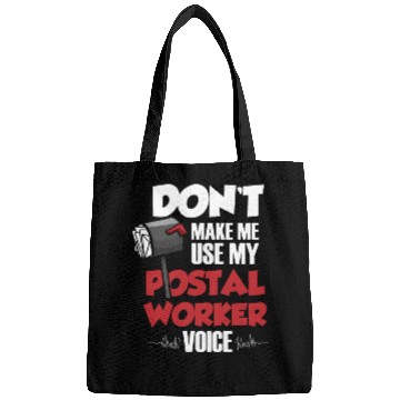 Discover Postal Worker, postal worker, mailman, postman Bags