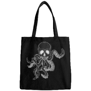 Discover Human Skull With Tentacles Bags