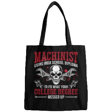 Discover Machinist Using High School Diploma Lathe Operator Bags