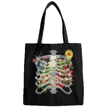 Discover Flower Skeleton Streetwear Bags