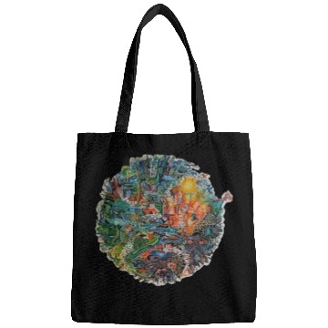 Discover Save Planet Protect the Earth Warning Design Bags