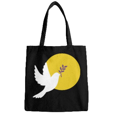 Discover peace dove purple peace Ukraine Bags