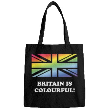 Discover Britain Is Colourful! (Union Jack, United Kingdom) Bags