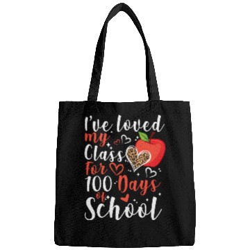Discover I've Loved my Class for 100 Days of School Teacher Bags