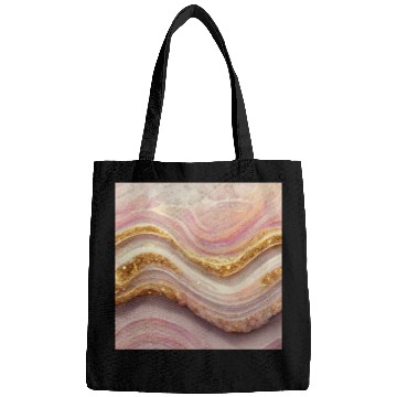 Discover Pink Agate Geode Stone Bags