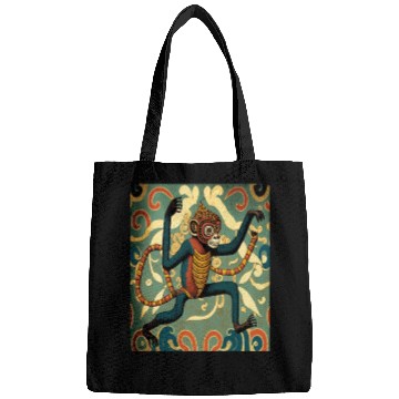 Discover Cute Spider Monkey Animal Lovers Spider Monkey Bags